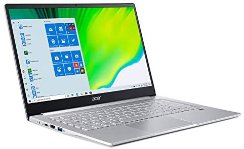 Acer Swift 3 Thin & Light Laptop, 14" Full HD IPS, AMD Ryzen 5 4500U Hexa-Core Processor with Radeon Graphics, 8GB LPDDR4, 256GB NVMe SSD, WiFi 6, Backlit Keyboard, Fingerprint Reader, SF314-42-R7LH 1