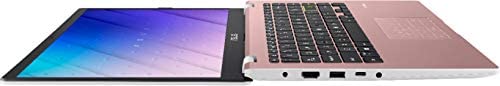 Asus Vivobook E410 Thin and Light Laptop I 14” HD Display I Intel Celeron N4020 Processor I 4GB DDR4 128GB eMMC I Intel HD Graphics 600 I HDMI USB-C Wifi5 Win10 (Pink) + Delca 32GB MicroSD Card 6