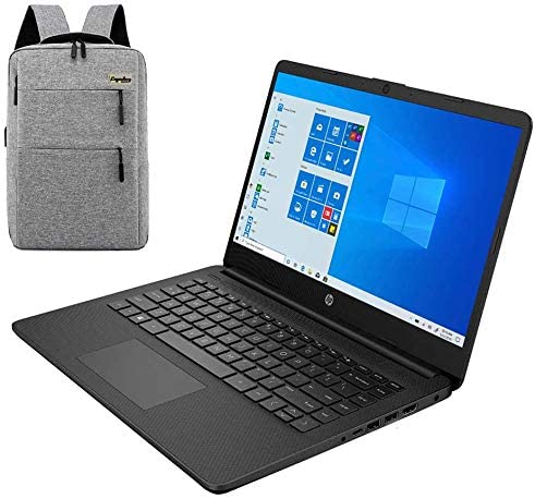 2020 HP 14 inch HD Laptop, Intel Celeron N4020 up to 2.8 GHz, 4GB DDR4, 64GB eMMC Storage, WiFi 5, Webcam, HDMI, Windows 10 S /Legendary Accessories (Google Classroom or Zoom Compatible) (Black) 1