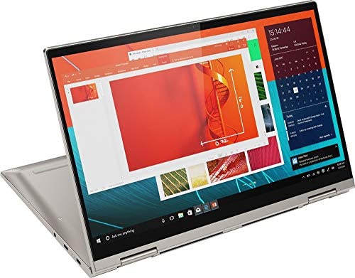 2020 Lenovo Yoga C740 14" FHD IPS Touchscreen Premium 2-in-1 Laptop, 10th Gen Intel Quad Core i5-10210U, 8GB RAM, 256GB PCIe SSD, Backlit Keyboard, Fingerprint Reader, Windows 10, Aluminum Chassis 1