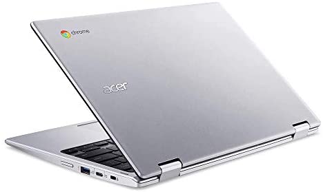 2020 Acer Chromebook Spin 311 2-in-1 11.6" HD Touchscreen Laptop Computer, Intel Celeron N4000, 4GB RAM, 64GB eMMC, Intel UHD Graphics 600, Wi-Fi, Bluetooth, USB-C, Chrome OS, Silver, 128GB USB Card 8