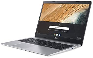Acer Chromebook 315 Laptop in Silver Intel Celeron Dual Core N4020 up to 2.8GHz 4GB RAM 64GB eMMC 15.6in Full HD LCD Web Cam Chrome OS Gigabit WiFi (Renewed) 7