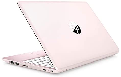 2021 HP Stream 11.6-inch HD Laptop PC, Intel Celeron N4020, 4 GB RAM, 64 GB eMMC, WiFi 5, Webcam, HDMI, Windows 10 S with Office 365 Personal for 1 Year + Fairywren Card (Rose Pink) 2