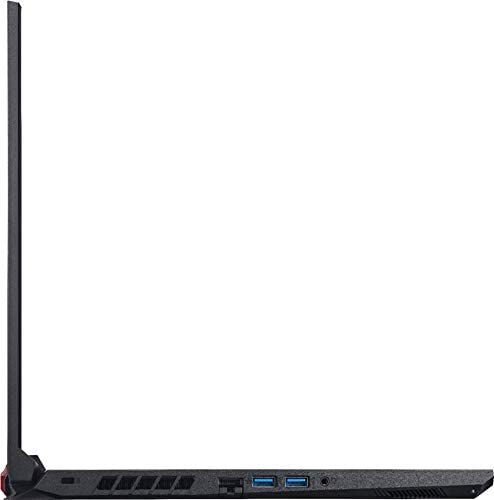 Acer Nitro 5 17.3" FHD Gaming Laptop Intel Core i5-10300H, NVIDIA GeForce GTX 1650 Ti,24GB DDR4 RAM, 512GB PCIE SSD, 1TB HDD, Backlit Keyboard, Woov Laptop Bag, Windows 10 Home Obsidian Black 9