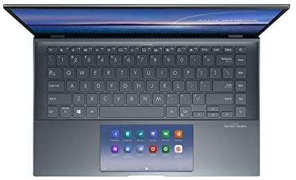 ASUS ZenBook 14 Ultra-Slim Laptop 14” FHD NanoEdge Bezel Display, Intel Core i7-1165G7, NVIDIA MX450, 16GB RAM, 512GB SSD, ScreenPad 2.0, Thunderbolt 4, Windows 10 Pro, Pine Grey, UX435EG-XH74 5
