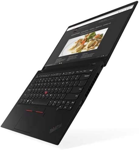 Lenovo ThinkPad X1 Carbon 20QES8X600, 14” Full HD Laptop, i5-8265U, 8GB Ram, 512GB SSD, Win 10 Pro, Black 4