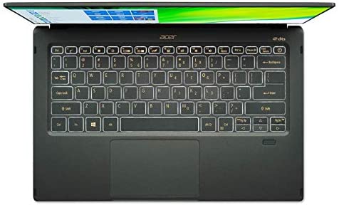Acer Swift 5 Intel Evo Thin & Light Laptop, 14" Full HD Touch, Intel Core i7-1165G7, Intel Iris Xe Graphics, 16GB LPDDR4X, 1TB NVMe SSD, Wi-Fi 6, FPR, Back-lit KB, Antimicrobial, SF514-55TA-74EC 13