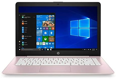 HP Stream 14 Pink - Celeron N4000 - 4 GB RAM - 64 GB eMMC Storage - 14" LCD - Wireless - Bluetooth - Webcam - Windows 10 S 4