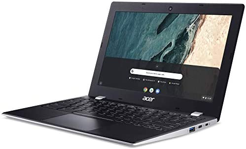 Acer Chromebook 311 11.6" Laptop Computer, Intel Celeron N4020 up to 2.8GHz, 4GB LPDDR4 RAM, 32GB eMMC, 802.11AC WiFi, Bluetooth 4.1, Webcam, Remote Work, Pure Silver, Chrome OS, iPuzzle Type-C HUB 4