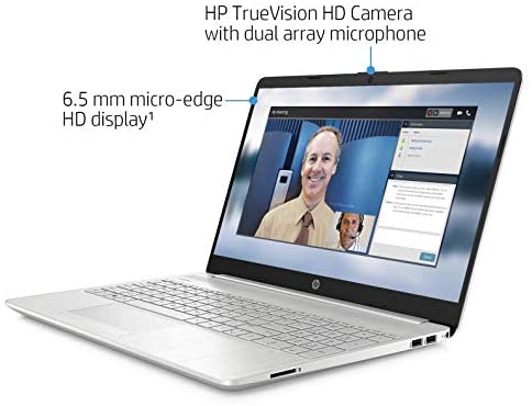 2021 HP Flagship 15.6” HD Laptop Computer, AMD Ryzen 3 3250U up to 3.5GHz (Beat Intel i5-7200U), 8GB RAM, 128GB SSD+1TB HDD, HD Webcam, Remote Work,WiFi, Bluetooth 4.2, HDMI, Win10 S, w/Marxsol Cables 6
