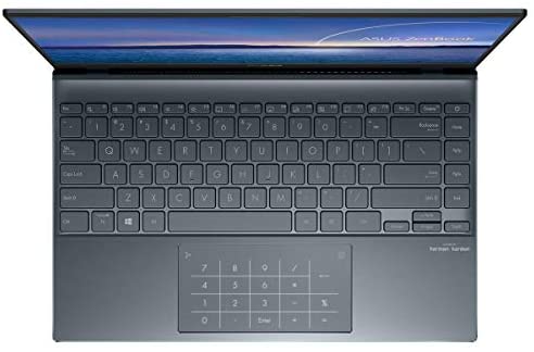 ASUS ZenBook 14 Ultra-Slim Laptop 14” Full HD NanoEdge Bezel Display, Intel Core i7-1165G7, 8GB RAM, 512GB PCIe SSD, NumberPad, Thunderbolt 4, Windows 10 Home, Pine Grey, UX425EA-EH71 4