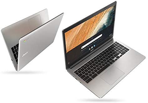Acer Chromebook 315 Laptop in Silver Intel Celeron Dual Core N4020 up to 2.8GHz 4GB RAM 64GB eMMC 15.6in Full HD LCD Web Cam Chrome OS Gigabit WiFi (Renewed) 2