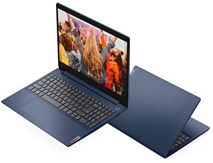 2021 Newest Lenovo IdeaPad 3 15.6" FHD Screen Laptop Computer, Quad-Core AMD Ryzen 5 3500U Up to 3.7GHz (Beats i7-8550U), 12GB DDR4 RAM, 256GB NVMe SSD, Webcam, WiFi, HDMI, Windows 10 + Marxsol Cables 8