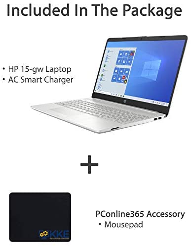 HP Newest 15 Entry Level Laptop, 15.6" HD BrightView Display, AMD Ryzen 3 3250U, 16GB DDR4 RAM, 1TB SSD, Webcam, HDMI, USB-C, WiFi, Bluetooth, Numeric Keypad, Win 10 Home, Silver 7