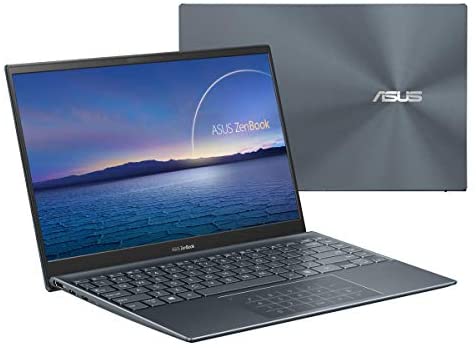 ASUS ZenBook 14 Ultra-Slim Laptop 14” Full HD NanoEdge Bezel Display, Intel Core i7-1165G7, 8GB RAM, 512GB PCIe SSD, NumberPad, Thunderbolt 4, Windows 10 Home, Pine Grey, UX425EA-EH71 3