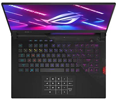 ASUS ROG Strix Scar 15 (2021) Gaming Laptop, 15.6” 165Hz IPS Type QHD, NVIDIA GeForce RTX 3070, AMD Ryzen 7 5800H, 16GB DDR4, 1TB SSD, Opti-Mechanical Per-Key RGB Keyboard, Windows 10, G533QR-DS76Q 3