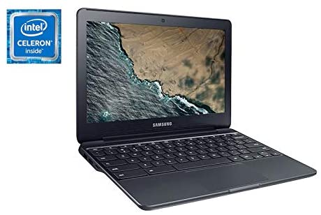 2020 Samsung Chromebook 11.6” Laptop Computer for Business Student, Intel Celeron N3060, 4GB RAM, 32GB Storage, up to 11 Hours Battery Life, 802.11ac WiFi, Chrome OS w/ HESVAP 3in1 Bundle 5