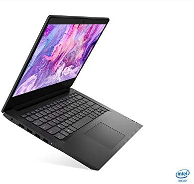 2021 Newest Lenovo Ideapad 3 Premium Laptop, 14" HD Display, Intel Pentium Gold 6405U 2.4 GHz, 8GB DDR4 RAM, 128GB NVMe M.2 SSD, Bluetooth 5.0, Webcam, WiFi, HDMI, Windows 10 S, Black + Oydisen Cloth 2
