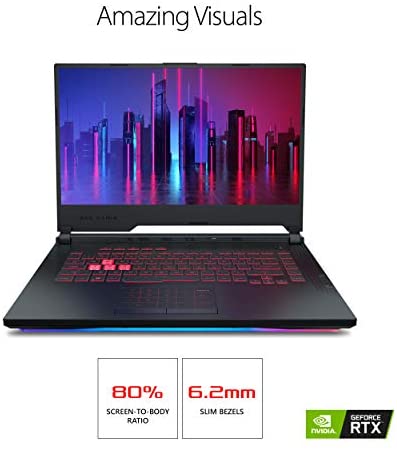 Asus ROG Strix G Gaming Laptop, 15.6” 120Hz IPS Type Full HD, NVIDIA GeForce RTX 2060, Intel Core i7-9750H, 16GB DDR4, 512GB PCIe Nvme SSD, RGB KB, Windows 10, GL531GV-PB74 2