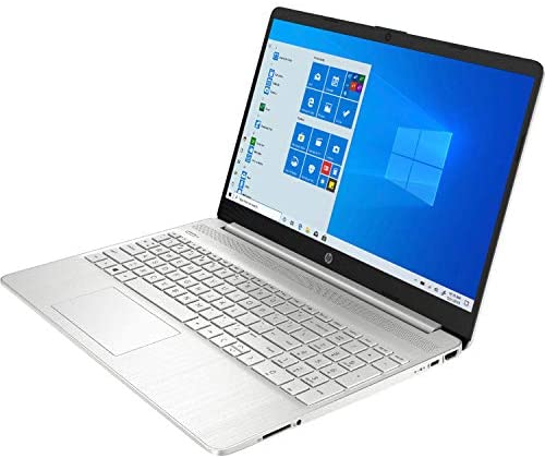 2021 Newest HP Pavilion Laptop, 15.6" HD Touch Display, 11th Gen Intel Core i3-1115G4 Processor (Up to 4.1GHz, Beats i7-8550U), Long Battery Life, Win 10, Silver + Oydisen Cloth (16GB RAM | 256GB SSD) 9