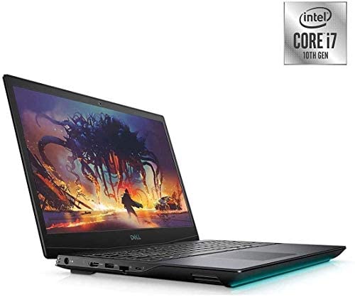 Dell G5 15 Gaming Laptop 15.6" FHD 144Hz Display(2021 Newest), 10th Gen Intel Core i7-10750H, NVIDIA GeForce RTX 2070 8GB GDDR6, 32GB DDR4 RAM, 1TB PCIe SSD, Killer Wi-Fi 6, Win10, Black+Oydisen Cloth 2