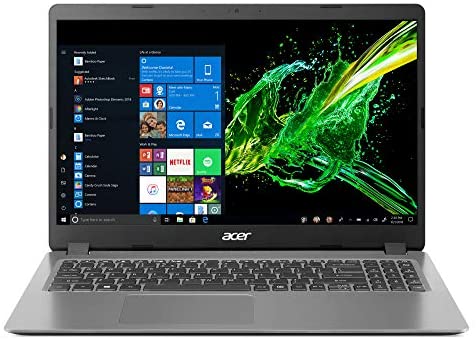 2020 Acer Aspire 3 15.6" Full HD 1080P Laptop PC, Intel Core i5-1035G1 Quad-Core Processor, 12GB DDR4 RAM, 512GB NVMe SSD, Ethernet, HDMI, Wi-Fi, Webcam, Numeric Keypad, Windows 10 Pro, Steel Gray 3