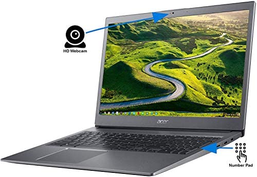 Acer Chromebook 715, Intel Core i3-8130U, 15.6" Full-HD 1080p Screen, 4GB DDR4, 128GB eMMC - CB715-1W-35ZK, Steel Gray 4