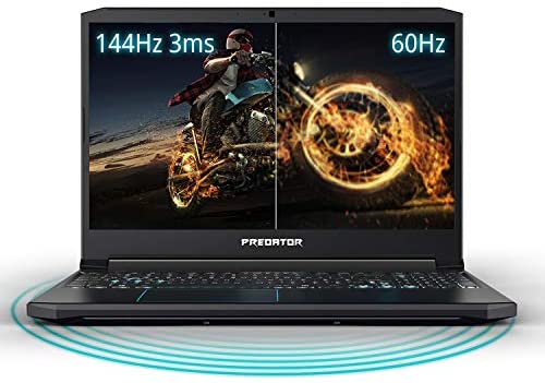 Acer Predator Helios 300 Gaming Laptop, Intel Core i7-9750H, GeForce GTX 1660 Ti, 15.6" Full HD 144Hz Display, 3ms Response Time, 16GB DDR4, 512GB PCIe NVMe SSD, RGB Backlit Keyboard, PH315-52-710B 3