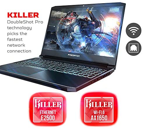 Acer Predator Helios 300 Gaming Laptop, Intel Core i7-9750H, GeForce GTX 1660 Ti, 15.6" Full HD 144Hz Display, 3ms Response Time, 16GB DDR4, 512GB PCIe NVMe SSD, RGB Backlit Keyboard, PH315-52-710B 4