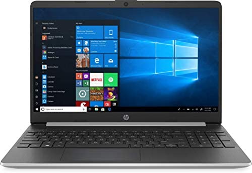 New HP 15.6" HD Touchscreen Laptop Intel Core i3-1005G1 8GB DDR4 RAM 128GB SSD HDMI Bluetooth 802.11/b/g/n/ac Windows 10 15-dy1731ms Silver 1