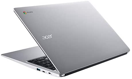 Acer Chromebook 315 Laptop Computer/ 15.6" Screen for Business Student/ Intel Celeron N4000 up to 2.6GHz/ 4GB DDR4/ 32GB eMMC/ 802.11AC WiFi/ Work from Home/ Silver/ Chrome OS 6