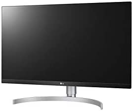 LG 27UN850-W Ultrafine UHD (3840 x 2160) IPS Monitor, VESA DisplayHDR 400, sRGB 99% Color, USB-C with 60W Power Delivery, 3-Side Virtually Borderless Design, Height/Pivot/Tilt Adjustable Stand 3