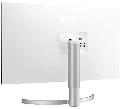 LG 32UN650-W Monitor 32" UHD (3840 x 2160) IPS Ultrafine Display, HDR10 Compatibility, DCI-P3 95% Color Gamut, AMD FreeSync, 3-Side Virtually Borderless Design, Height Adjustable Stand - Silve/White 6