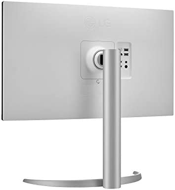 LG 27UP850-W Monitor 27” UHD (3840 x 2160) IPS Display, VESA DisplayHDR 400, DCI-P3 95% Color Gamut, USB-C,3-Side Virtually Borderless Display, Height/Pivot/Tilt Adjustable Stand - Silver 7