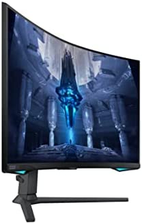SAMSUNG 32" Odyssey Neo G7 4K UHD 165Hz 1ms G-Sync 1000R Curved Gaming Monitor, Quantum HDR2000, AMD FreeSync Premium Pro, Ultrawide Game View, DisplayPort, HDMI, Height Adjustable Stand, Black, 2022 7