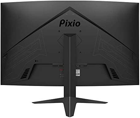 Pixio PXC327 32 inch 165Hz WQHD 2560 x 1440 Wide Screen Display Professional 1440p 165Hz DCI P3 97% 32-inch FreeSync HDR, 32 inch Curved Gaming Monitor 5