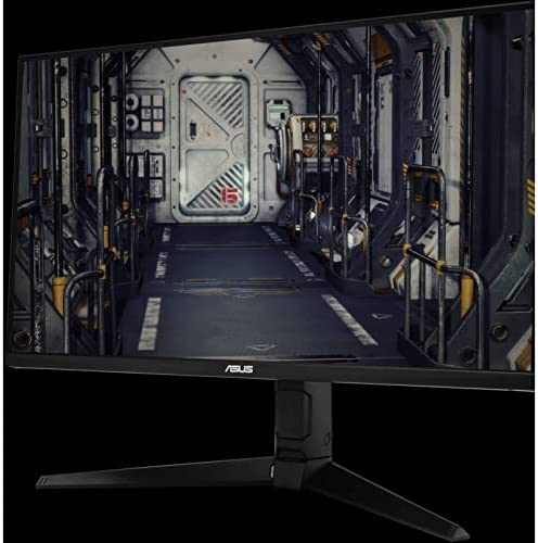 ASUS TUF Gaming 28” 4K 144HZ DSC HDMI 2.1 Gaming Monitor (VG28UQL1A) - UHD (3840 x 2160), Fast IPS, 1ms, Extreme Low Motion Blur Sync, G-SYNC Compatible, FreeSync Premium, Eye Care, DCI-P3 90% 8