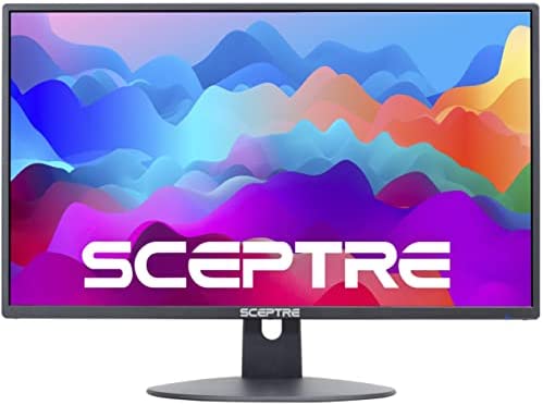 Sceptre 20" 1600x900 75Hz Ultra Thin LED Monitor 2x HDMI VGA Built-in Speakers, Machine Black Wide Viewing Angle 170° (Horizontal) / 160° (Vertical) 2