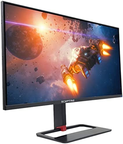 Sceptre 27 inch QHD IPS LED Monitor 2560x1440 HDR400 HDMI DisplayPort up to 144Hz 1ms Height Adjustable, Build-in Speakers, Gunmetal Black 2021 (E275B-QPN168) 6