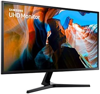 SAMSUNG 32 inch UJ59 4k monitor (LU32J590UQNXZA) - UHD, 3840 x 2160p, 60hz, 4ms, Dual monitor, laptop monitor, monitor stand / riser / mount compliant, AMD FreeSync, Gaming, HDMI, DP, Black 2