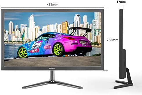 19 Inch PC Monitor(1440x900),60 Hz, 5 ms,Brightness 250 cd/m²,Built-in Speaker,HDMI & VGA Interface,Display Screen for Laptop/PS3/PS4/X-Box/PC,Black,Prechen 4