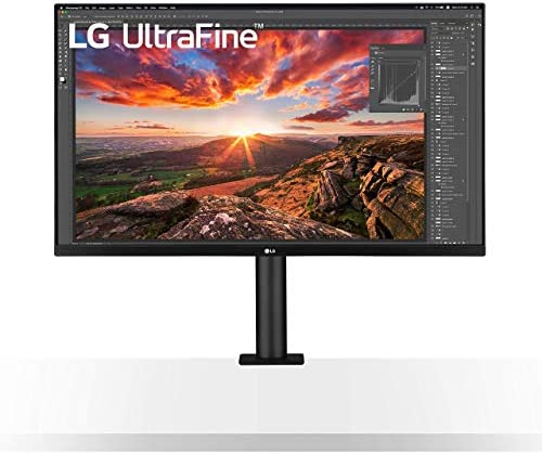 LG 32UN880-B 32" UltraFine Display Ergo UHD 4K IPS Display with HDR 10 Compatibility and USB Type-C Connectivity, Black (Renewed) 4