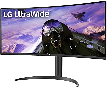 LG 34WP65C-B 34-Inch 21:9 Curved UltraWide QHD (3440x1440) VA Display with sRGB 99% Color Gamut and HDR 10 and 3-Side Virtually Borderless Display with Tilt/Height Adjustable Stand -Black 2