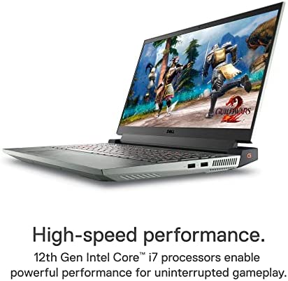 Dell G15 5520 15.6 Inch Gaming Laptop - FHD 120Hz Display, Core i7-12700H, 16GB DDR5 RAM, 512GB SSD, NVIDIA RTX 3060 6GB GDDR6, Intel Wi-Fi 6, Windows 11 - Spector Green 2