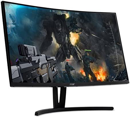 Acer Gaming Monitor 27” Curved ED273 Abidpx 1920 x 1080 144Hz Refresh Rate G-SYNC Compatible (Display Port, HDMI & DVI Ports) Black 3