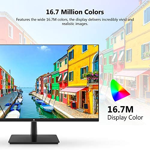 Z-Edge 24" IPS Monitor, U24I Full HD 1920x1080 75Hz LED 178° Wide View Angle HDMI VGA with Eye Care Technology 7