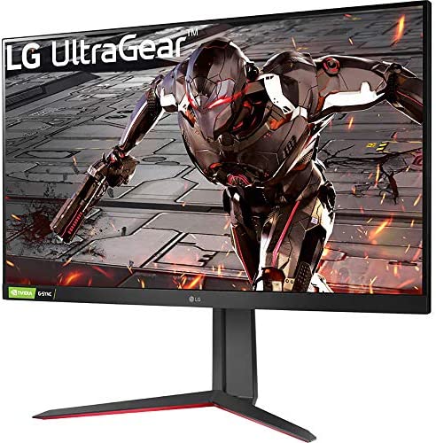 LG 32GN550-B 32 Inch Ultragear VA Gaming Monitor with 165Hz Refresh Rate/FHD (1920 x 1080) with HDR10 / 1ms Response Time with MBR and Compatible with NVIDIA G-SYNC and AMD FreeSync Premium 4