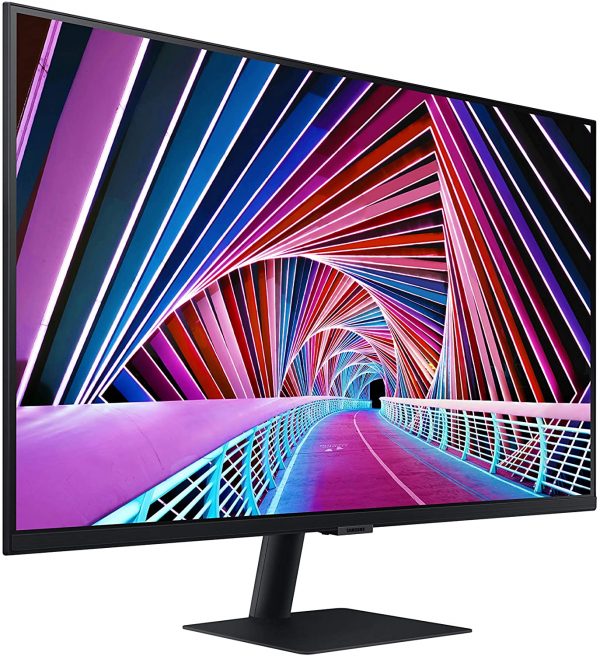 SAMSUNG 32 Inch 4K UHD Monitor, Computer Monitor, Wide Monitor, HDMI Monitor HDR 10 (1 Billion Colors), 3 Sided Borderless Design, TUV-Certified Intelligent Eye Care, S70A (LS32A700NWNXZA) 3