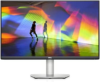 Dell S2721HS Full HD 1920 x 1080p, 75Hz IPS LED LCD Thin Bezel Adjustable Gaming Monitor, 4ms Grey-to-Grey Response Time, 16.7 Million Colors, HDMI ports, AMD FreeSync, Platinum Silver 1