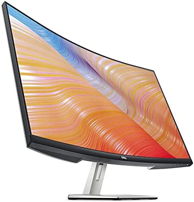 Dell S3222HN 32-inch FHD 1920 x 1080 at 75Hz Curved Monitor, 1800R Curvature, 8ms Grey-to-Grey Response Time (Normal Mode), 16.7 Million Colors - Black 1